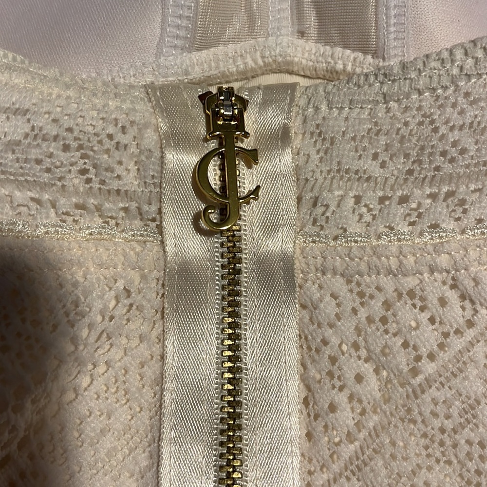 Juicy Couture lace cream bodysuit/swimsuit - Picture 3 of 7